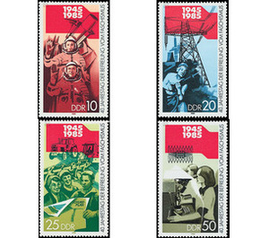 40th anniversary  - Germany / German Democratic Republic 1985 Set