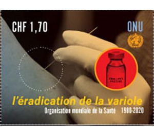 40th Anniversary of Eradication of Smallpox - UNO Geneva 2020 - 1.70