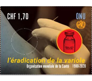 40th Anniversary of Eradication of Smallpox - UNO Geneva 2020 - 1.70