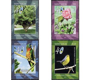 40th Anniversary of Independence - Caribbean / Saint Lucia 2019 Set