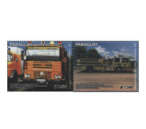 40th Anniversary of The Paraguayan Volunteer Firemen - South America / Paraguay 2019 Set