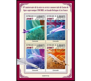 45th Anniversary of the Commercial Service of the Concorde - East Africa / Djibouti 2021