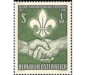 50 years  - Austria / II. Republic of Austria 1962 - 1.50 Shilling