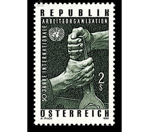 50 years  - Austria / II. Republic of Austria 1969 - 2 Shilling