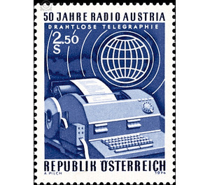 50 years  - Austria / II. Republic of Austria 1974 - 2.50 Shilling