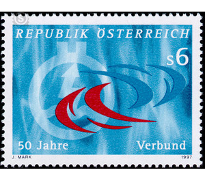 50 years  - Austria / II. Republic of Austria 1997 - 6 Shilling