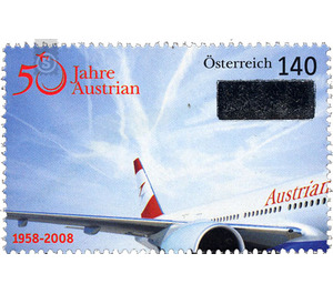 50 years  - Austria / II. Republic of Austria 2008 - 140 Euro Cent