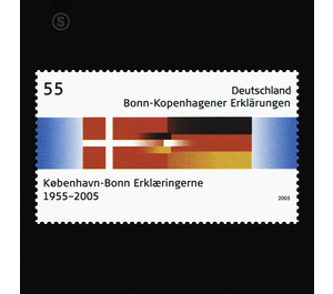 50 years Bonn-Kopenhagener Explanation  - Germany / Federal Republic of Germany 2005 - 55 Euro Cent