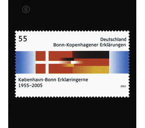 50 years Bonn-Kopenhagener Explanation  - Germany / Federal Republic of Germany 2005 - 55 Euro Cent