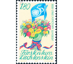 50 years  - Liechtenstein 1995 - 180 Rappen