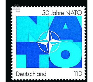 50 years North Atlantic Pact NATO  - Germany / Federal Republic of Germany 1999 - 110 Pfennig