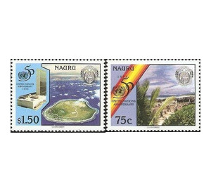 50 Years of the UNO (II) - Micronesia / Nauru Set