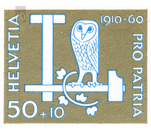 50 years  - Switzerland 1960 - 50 Rappen