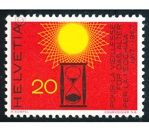 50 years  - Switzerland 1967 - 20 Rappen