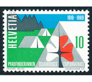 50 years  - Switzerland 1969 - 10 Rappen