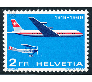 50 years  - Switzerland 1969 - 200 Rappen