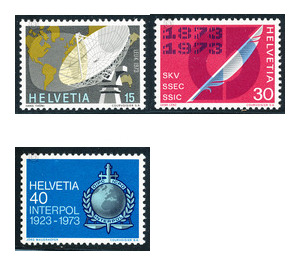 50 years  - Switzerland 1973 Set