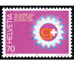 50 years  - Switzerland 1982 - 70 Rappen