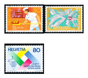 50 years  - Switzerland 1985 Set