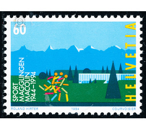 50 years  - Switzerland 1994 - 60 Rappen