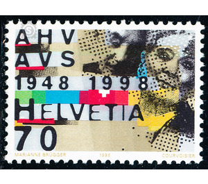 50 years  - Switzerland 1998 - 70 Rappen