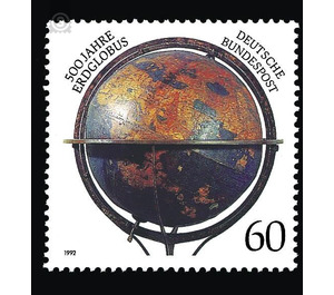 500 years earth globe  - Germany / Federal Republic of Germany 1992 - 60 Pfennig