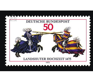 500 years Landshut princely wedding  - Germany / Federal Republic of Germany 1975 - 50 Pfennig