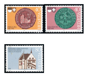 500 years  - Switzerland 1981 Set