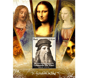 500th Anniversary of Death of Leonardo da Vinci - South America / Peru 2020