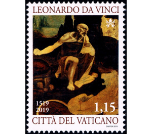 500th Anniversary of Death of Leonardo da Vinci - Vatican City 2019 - 1.15