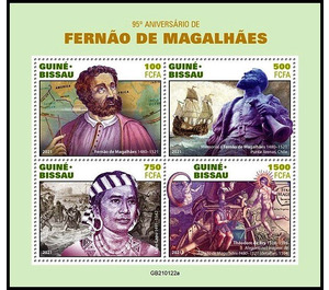 500th Anniversary of the Death of Ferdinand Magellan - West Africa / Guinea-Bissau 2021