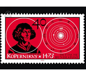 500th birthday  - Germany / Federal Republic of Germany 1973 - 40 Pfennig