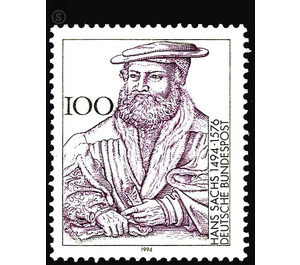 500th birthday of Hans Sachs  - Germany / Federal Republic of Germany 1994 - 100 Pfennig