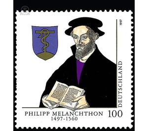 500th birthday of Philipp Melanchthon  - Germany / Federal Republic of Germany 1997 - 100 Pfennig