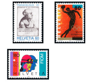 500th birthday  - Switzerland 1993 Set