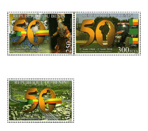 50th anniv. of the Independence of Benin - West Africa / Benin 2010 Set