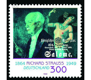 50th anniversary of death of Richard Strauss  - Germany / Federal Republic of Germany 1999 - 300 Pfennig