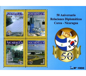 50th Anniversary of Diplomatic Relations with Korea - Central America / Nicaragua 2012