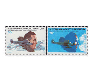 50th Anniversary of First Flight over South Pole - Australian Antarctic Territory 1979 Set