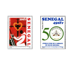 50th Anniversary of Keur Moussa Abbaye - West Africa / Senegal 2013 Set