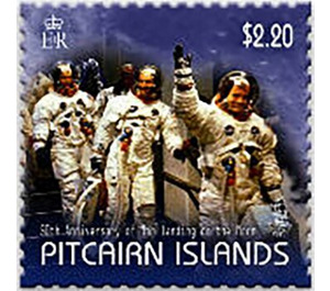 50th Anniversary of Moon Landing - Polynesia / Pitcairn Islands 2019 - 2.20