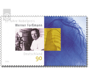 50th anniversary of the award of the Nobel Prize for Medicine to Werner Forßmann  - Germany / Federal Republic of Germany 2006 - 90 Euro Cent