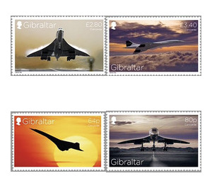 50th Anniversary of the Concorde (2019) - Gibraltar 2019 Set