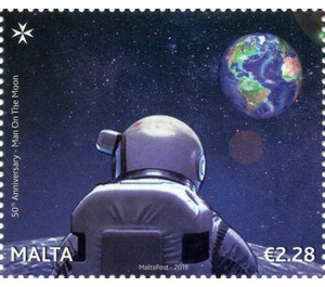 50th Anniversary of the Moon Landing - Malta 2019 - 2.28