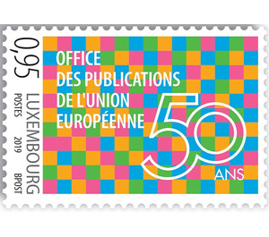 50th Anniversary of the Publications Office of the EU - Luxembourg 2019 - 0.95