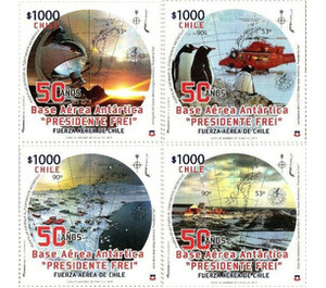 50th Annviersary of Eduardo Frei Antarctic Base (2019) - Chile 2019 Set