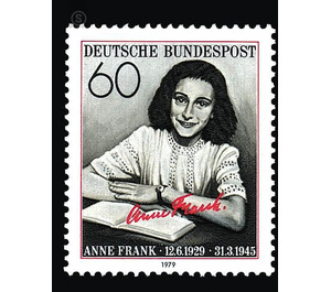 50th birthday from Anne Frank  - Germany / Federal Republic of Germany 1979 - 60 Pfennig