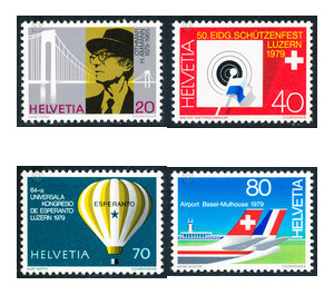 50th shooting festival  - Switzerland 1979 Set