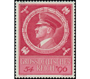 55th birthday of Adolf Hitler  - Germany / Deutsches Reich 1944 - 54 Reichspfennig