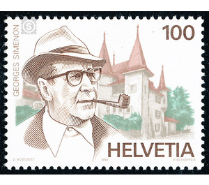 5th anniversary of death  - Switzerland 1994 - 100 Rappen